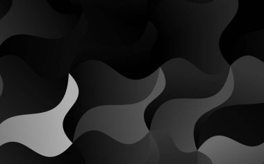 Koyu Gümüş, çizgili gri vektör şablonu, oval.