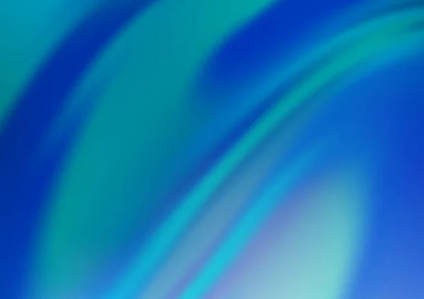 Licht Blue Vektor Verschwommen Glanz Abstrakten Hintergrund — Stockvektor