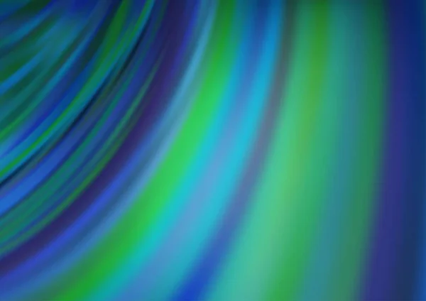 Lichtblauw Vectorsjabloon Met Abstracte Lijnen — Stockvector