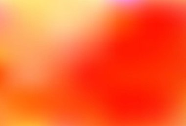 Açık kırmızı vektör bulanık ve renkli arkaplan. Soyut ve gradyan renkte renkli çizimler. Herhangi bir marka kitabı için şablon.