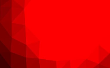 Açık kırmızı vektör üçgen arkaplan.