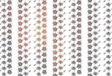 Açık kırmızı vektör karalama dokusu. Doğal yaprağı olan zarif, parlak bir illüstrasyon. İşiniz için en iyi bulanık tasarım..