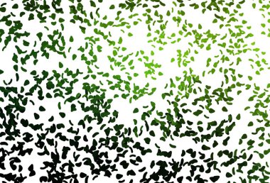 Rastgele biçimlerde açık kırmızı vektör dokusu. Soyut tarzda rengarenk gradyan şekilleri olan bir resim. Web siteniz için basit tasarım.