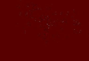 Dairesel açık kırmızı vektör şablonu. Doğa tarzında renkli baloncuklu soyut illüstrasyon. İş reklamları için tasarım.