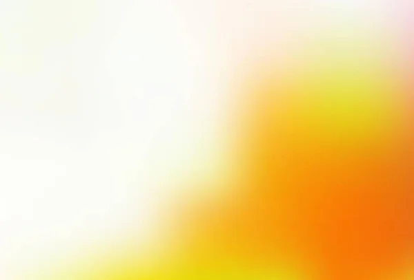 Ljusgul Orange Vektor Suddig Glans Abstrakt Mönster Färgglad Abstrakt Illustration — Stock vektor