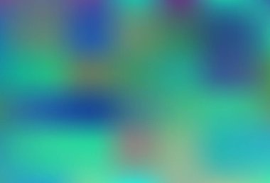 Açık mavi, yeşil vektör bulanık ve renkli arkaplan. Soyut ve gradyan renkte renkli çizimler. İşiniz için basit tasarım.