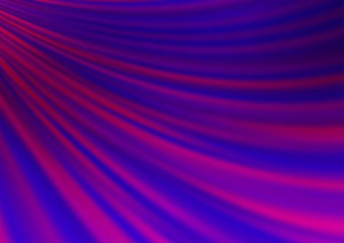 Soyut çizgileri olan koyu mor vektör şablonu.