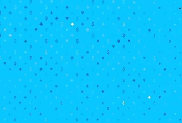 Ανοιχτό Μπλε Διάνυσμα Μοτίβο Σύμβολο Των Καρτών Glitter Αφηρημένο Σκίτσο — Διανυσματικό Αρχείο