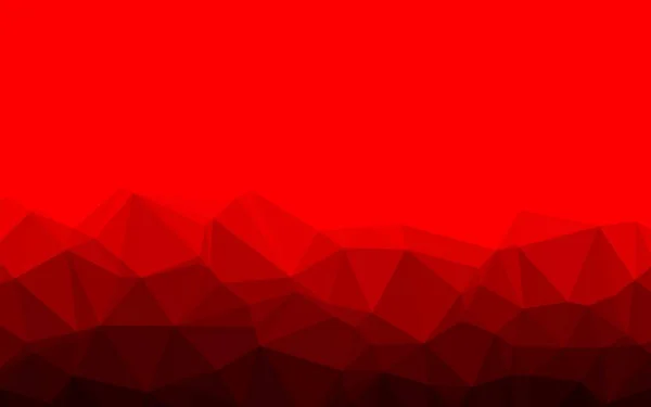 Світло Червоний Векторний Шаблон Мозаїки Трикутника — стоковий вектор