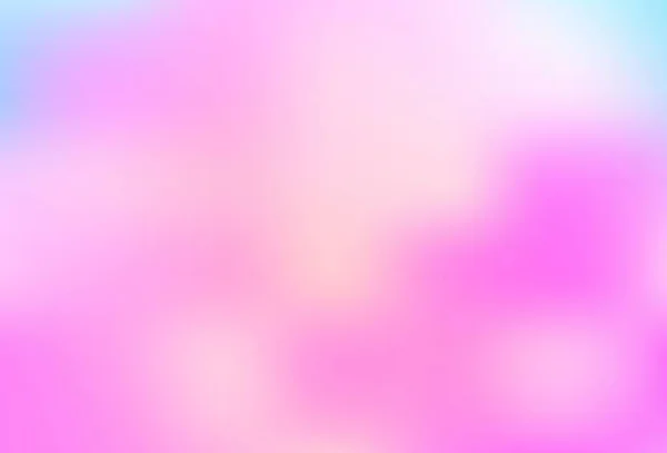 Modèle Flou Coloré Rose Clair Vecteur Bleu Illustration Colorée Dans — Image vectorielle