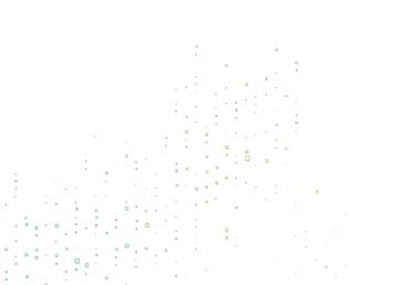 Açık mavi, kristalli, dikdörtgenli sarı vektör deseni. Renkli dikdörtgenleri olan bir resim. Reklamlar için desen.