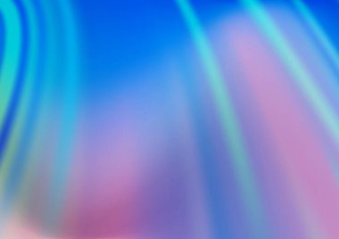 Çizgileri, ovalı hafif Mavili vektör deseni.