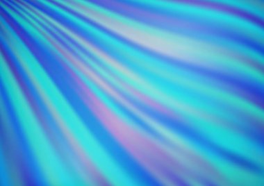 Bükülmüş çizgilerle hafif BLUE vektör arkaplanı.