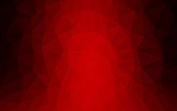 Light Red Vector Low Poly Texture — Stock Vector