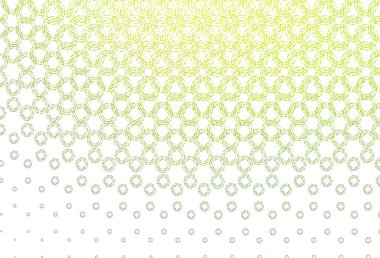 Küreli açık yeşil vektör deseni. Bulanık yağmur damlaları olan soyut bir çizim. İş reklamları için tasarım.