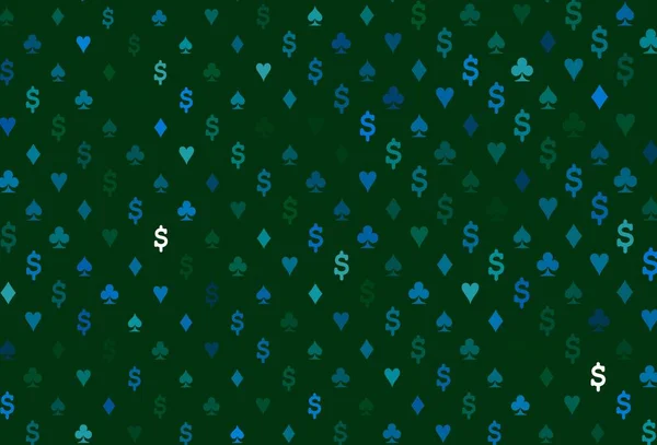 Σκούρο Μπλε Πράσινο Διάνυσμα Διάταξη Στοιχεία Των Καρτών Glitter Αφηρημένο — Διανυσματικό Αρχείο