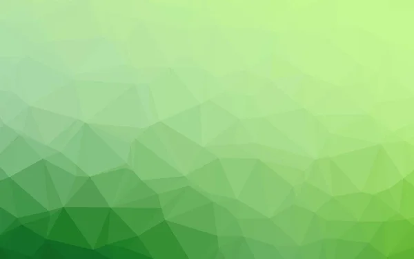 Açık Yeşil Vektör Düşük Poli Kapağı — Stok Vektör