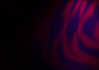 Lav şekilli koyu mor vektör şablonu.