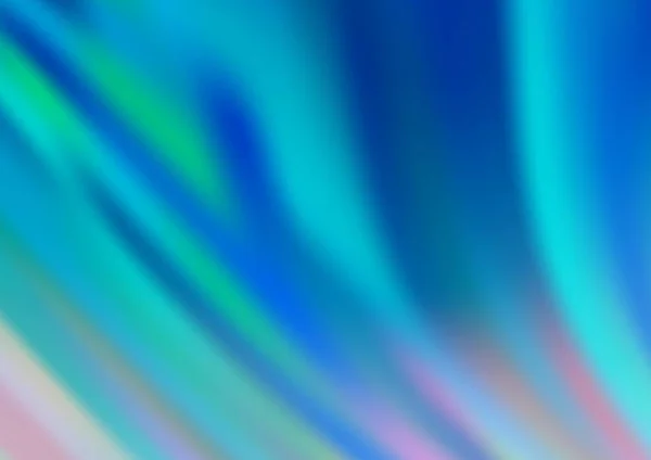 Light Blue Vector Background Lava Shapes — Stock Vector