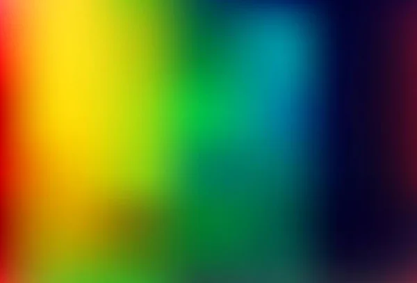 Luz Multicolor Vetor Arco Íris Desfocado Fundo Colorido Ilustração Abstrata —  Vetores de Stock