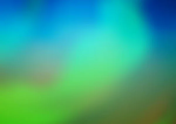 Ljusblå Grön Vektor Suddigt Ljust Mönster — Stock vektor
