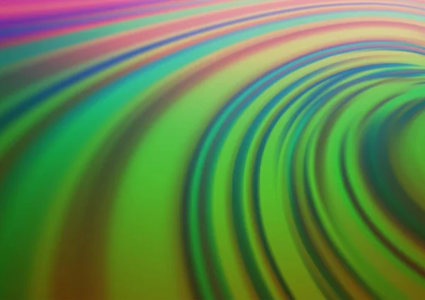 Fond Multicolore Foncé Vecteur Arc Ciel Flou Coloré — Image vectorielle