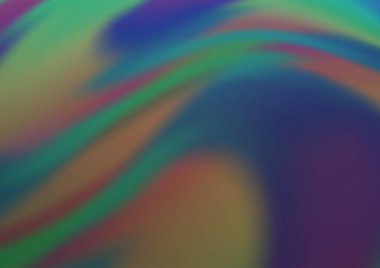 Bükülmüş kurdeleli hafif BLUE vektör arkaplanı.