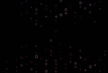 Kare biçiminde açık pembe vektör şablonu. Renkli dikdörtgenleri olan bir resim. Terfi için modern şablon.