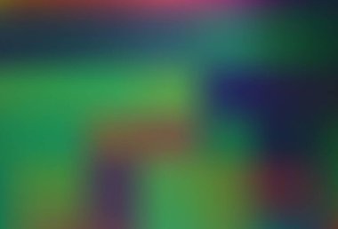 Koyu yeşil vektör soyut bokeh deseni. Bulanık ve gradyan renkte renkli çizimler. İşiniz için en iyi bulanık tasarım.