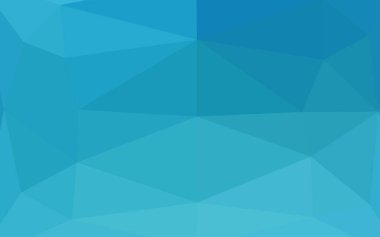 Hafif BLUE vektörü düşük poli kapağı.