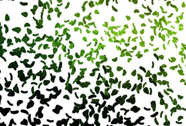 Soyut şekilli açık mor vektör arkaplanı. Modern tarzda değişen renkli kaotik formlar. Web siteniz için basit tasarım.