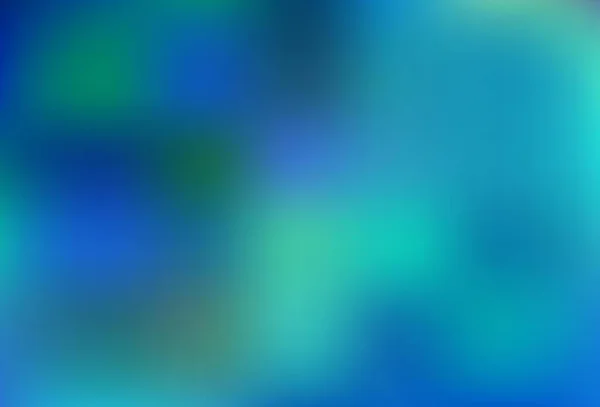 Ανοιχτό Μπλε Πράσινο Διάνυσμα Γυαλιστερό Μοτίβο Bokeh Πολύχρωμη Απεικόνιση Αφηρημένο — Διανυσματικό Αρχείο