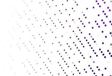 Disklerle açık mor vektör dokusu. Doğa tarzında bulanık halkaları olan güzel renkli çizimler. Reklamlar, broşürler için desen.