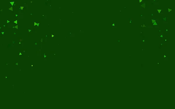 Светло Зелёный Векторный Узор Многоугольном Стиле — стоковый вектор