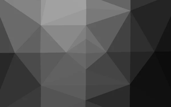 Light Silver Gray Vector Abstract Mosaic Pattern — Stock Vector