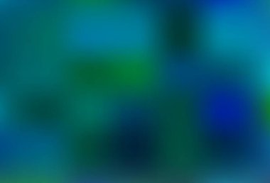 Açık BLUE vektörü parlak arkaplanı bulanıklaştırdı. Soyut ve gradyan renkte renkli çizimler. İşiniz için basit tasarım.