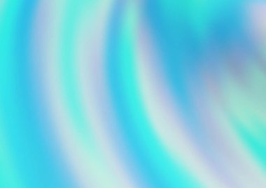 Bükülmüş kurdeleli hafif BLUE vektör arka planı. Bulanık baloncuk şekilli bir örnek. Web siteniz için mermer tasarımı.