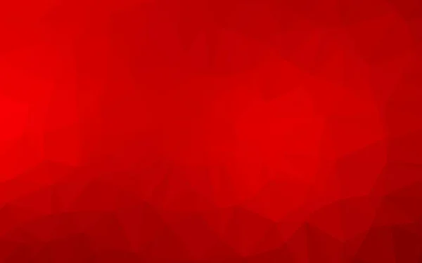 Açık Kırmızı Vektör Bulanık Üçgen Şablonu Belirsiz Bir Tarzda Tamamen — Stok Vektör