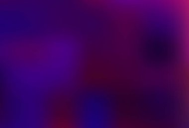 Koyu mor vektör parlak şablonu bulanıklaştırdı. Soyut ve gradyan renkte renkli çizimler. İş tasarımınız için yepyeni bir tarz.