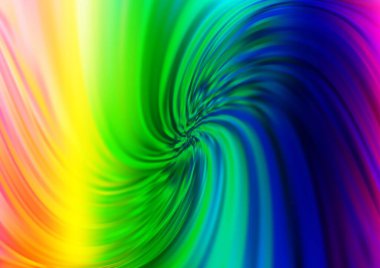 Işık Çokrenkli, lamba şekilli Gökkuşağı vektör arkaplanı. Belirsiz, soyut ve gradyan bir çizim. İşiniz için yepyeni bir mermer tasarımı..