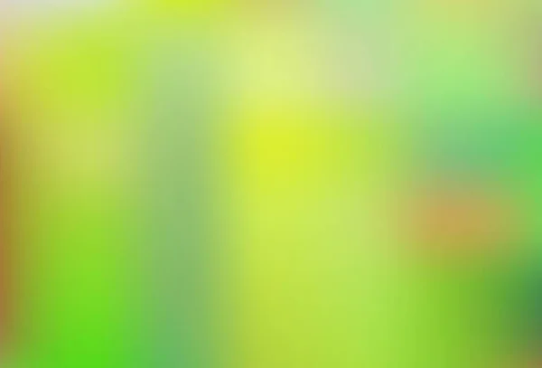 Светло Зеленый Желтый Вектор Размыт Блеском Искушением Творческая Иллюстрация Полутоновом — стоковый вектор