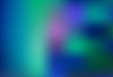 Işık Mavisi vektörü soyut parlak deseni bulanıklaştırdı. Bokeh tarzında tamamen yeni bir renk çizimi. Tasarımınız için akıllı doku.