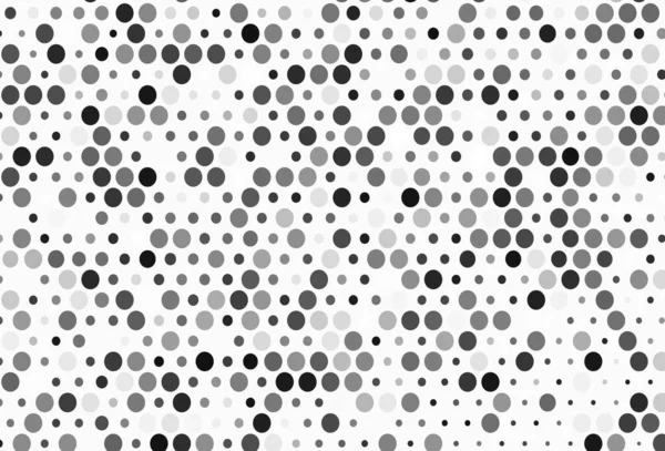 Світло Сірий Сірий Векторний Фон Бульбашками Сучасна Абстрактна Ілюстрація Барвистими — стоковий вектор