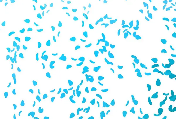 Rastgele biçimlerde hafif BLUE vektör dokusu. Soyut tarzda rengarenk gradyan şekilleri olan bir resim. Duvar kağıtları için zarif tasarım.