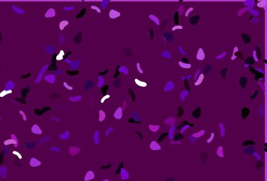 Soyut şekilli açık mor vektör arkaplanı. Soyut gradyan şekilli basit renkli çizimler. İşiniz için en iyi akıllı tasarım.