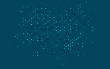 Kabarcıklı hafif BLUE vektör arkaplanı. Bulanık dekoratif tasarım baloncuklu soyut tarzda. Posterler, afişler için tasarım.