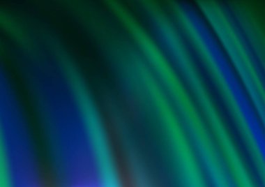 Eğri daireli açık yeşil vektör arka planı. Mermer biçiminde yaratıcı geometrik çizim ve gradyan. Reklamınız, broşürleriniz, broşürleriniz için yeni bir doku..