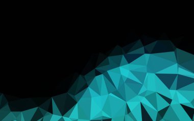 Hafif BLUE vektör mozaik dokusu. Çokgen şekilli bir örnek. Cep telefonu geçmişi için şablon.