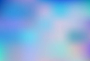 Açık mavi vektör bokeh deseni. Gradyan ile modern soyut çizim. Marka kitabı için şık bir kapak..