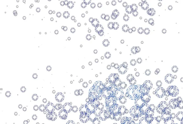 Световое Векторное Покрытие Пятнами Абстрактная Иллюстрация Цветными Пузырями Стиле Природы — стоковый вектор